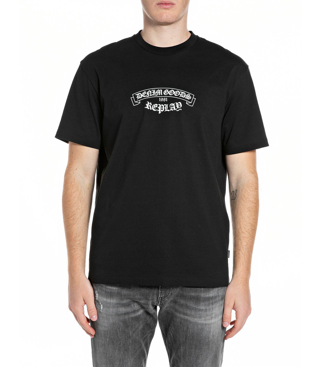 ベーシックジャージープリント Tシャツ